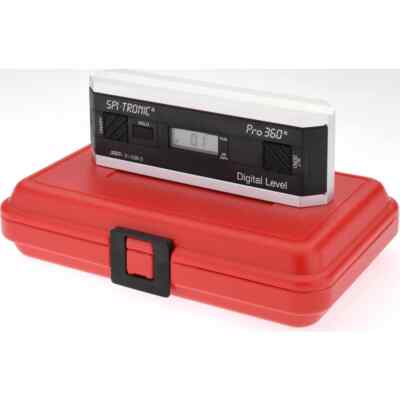 SPI 31-038-3 Combination Digital Protractor & Inclinometer: 0.10° Resolution