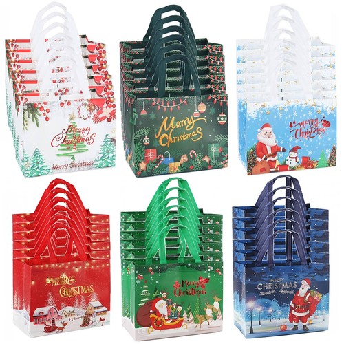 36PCS Christmas Gift Bags Christmas Tote Bags Reusable Christmas Gift Bags No... - Bild 1 von 8