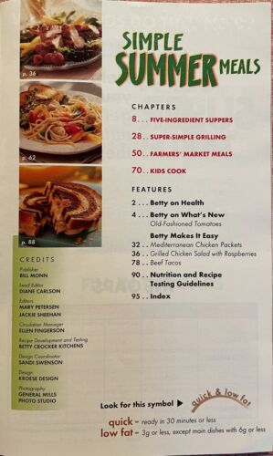Lot of 7 Vintage Betty Crocker & Pillsbury Recipe Booklets - Summer, Potlucks - Picture 13 of 15