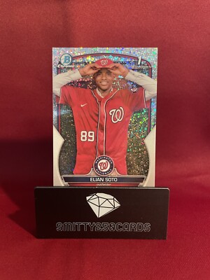 2023 Bowman Chrome - Prospects silver sparkle #BCP-177 Elian Soto /499 (RC)