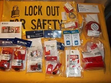 NEW BRADY ELECTRICAL PORTABLE LOCKOUT MECHANIC KIT *