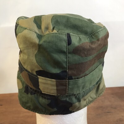 US Army Military Woodland Camouflage Pattern Cap Class 1