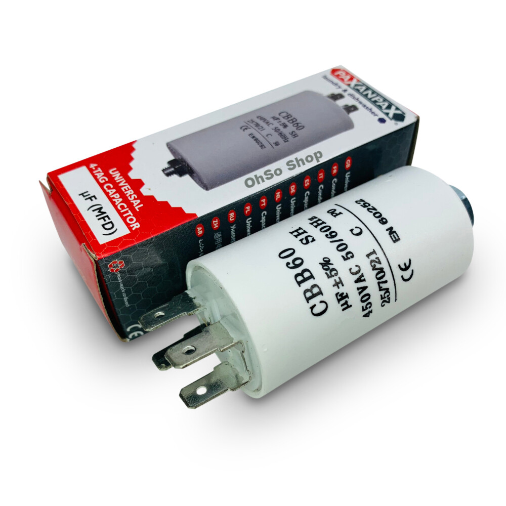 22uf 450v Capacitor CBB60 For Electric Induction Motor/Engine Start Run