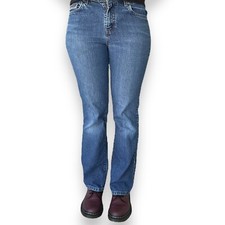 Calvin Klein Juniors Jeans Vintage 90s 1990s Juniors Size 9 Flare Leg Blue Pants