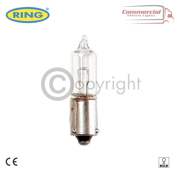 1 half X RING R535 BAY9S 24V Discount mail order 21W TAIL MINIATURE SIDE HALOGEN BULB