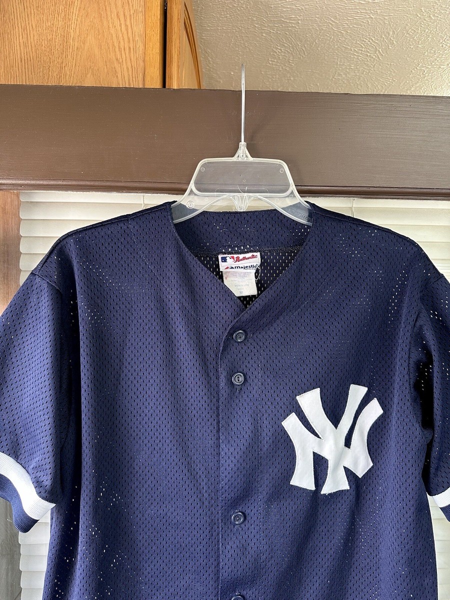 Vintage New York Yankees Majestic MLB Baseball Jersey NY Stitched