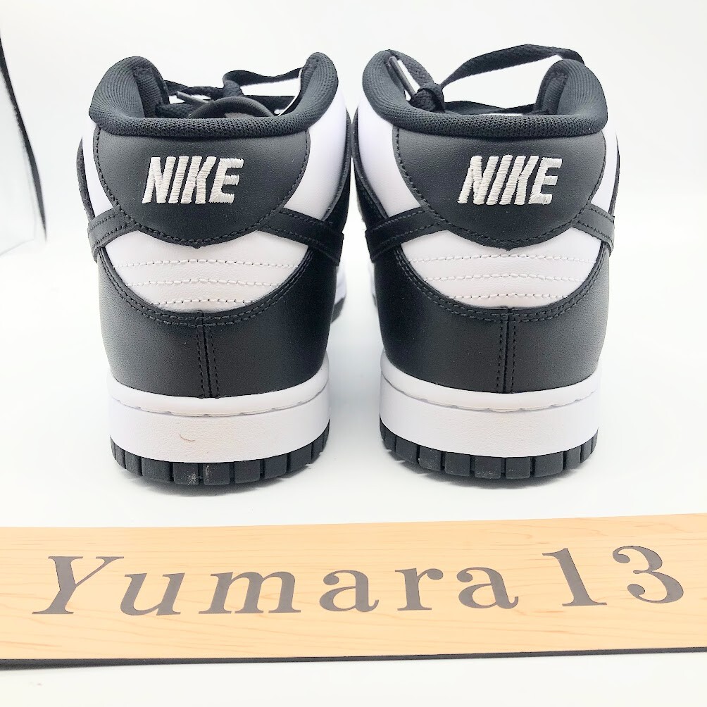 Nike Dunk Mid Leather Black White Panda FQ8784-100 Men's Size | eBay