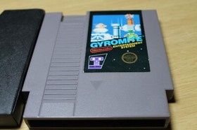 Gyromite for Nintendo NES 5 Screw (1985) TESTED! DUST COVER! FREE SHIPPING!