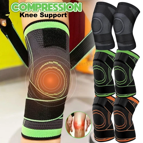 Circa Knee Savers Sleeve Compression Tendon Brace Arthritis Pain Relief Strap - Picture 1 of 22