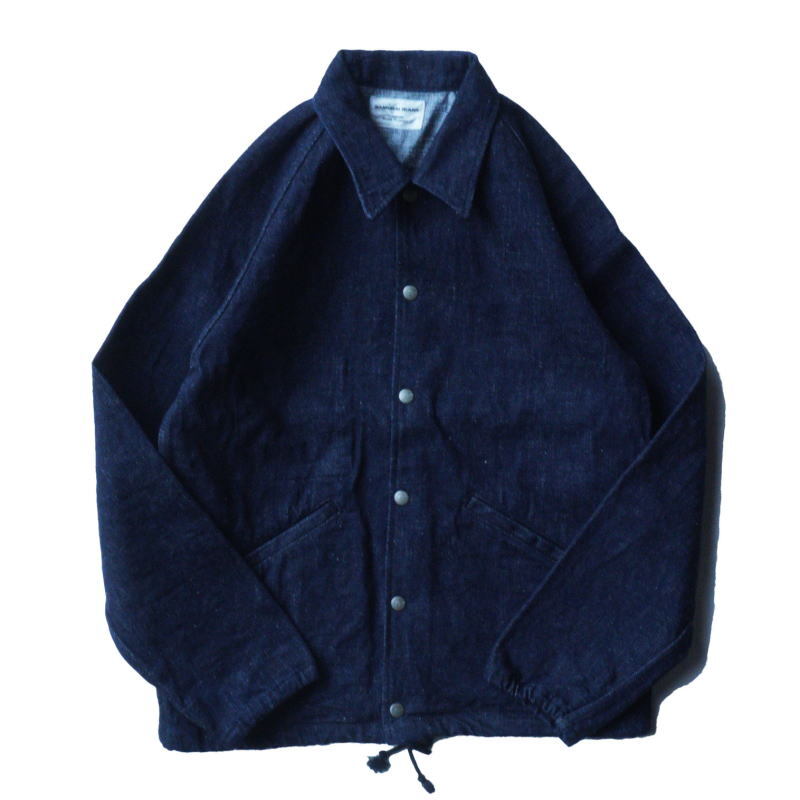 SAMURAI JEANS SJCJ22 17oz heavy-weight Denim Coach Jacket