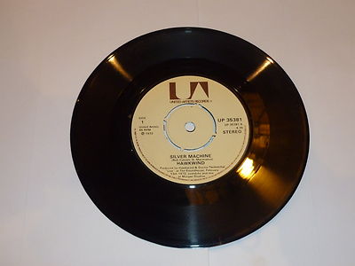 HAWKWIND - Silver Machine - 1972 UK 2-track 7'' vinyl single