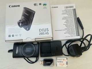 Canon IXUS 285 HS Compact Camera Black Used