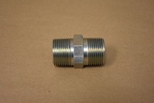 0101-16-16 PARKER PIPE NIPPLE NPTF X MALE 1"-11 1/2 NPTF, 2.34 **NEW**