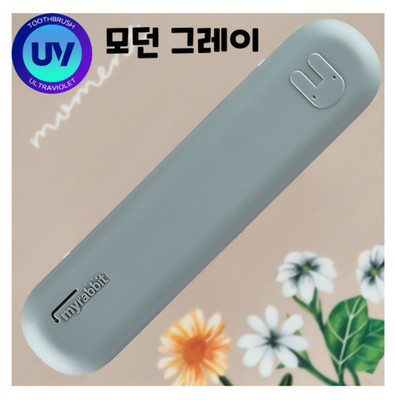 UV LED Portable Toothbrush Sterilizer, Travel Hygiene Case (Detachable)
