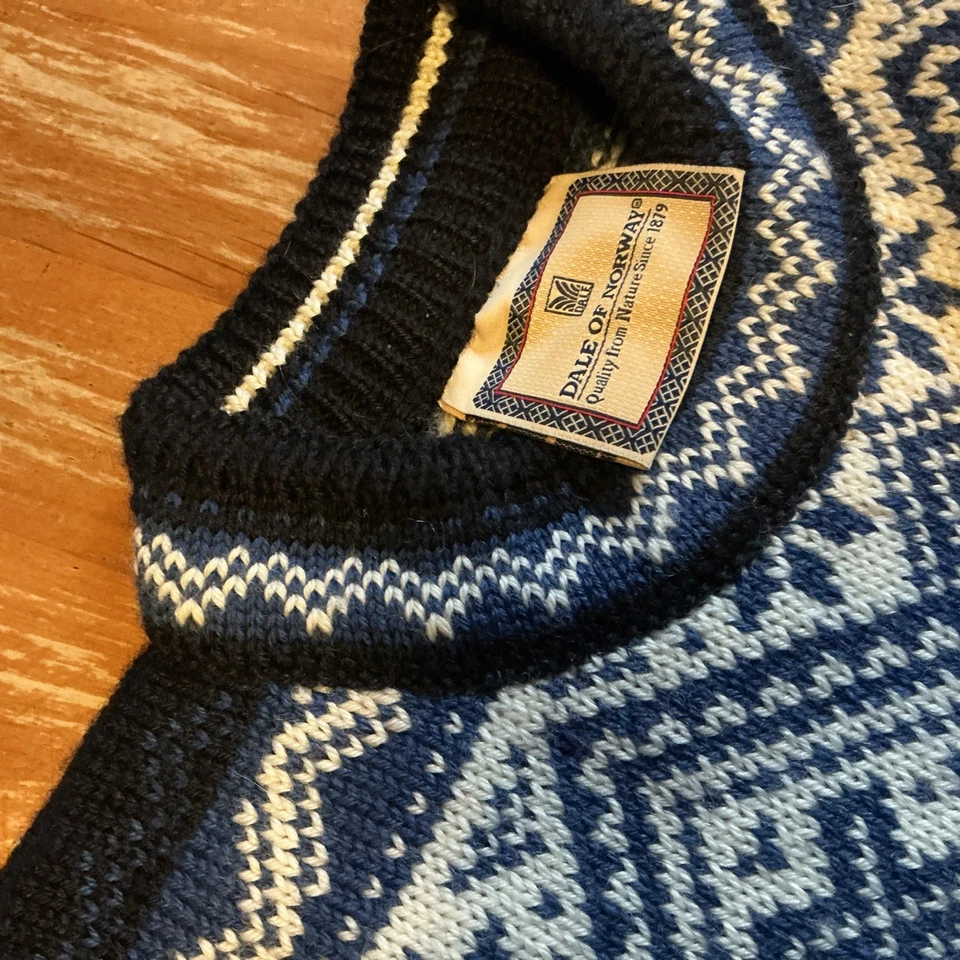 Dale Of Norway Mens Small Pullover Sweater - Image 2 of 4