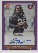 2015 Panini Prizm Rookie Signatures Violet Prizm Josh Shaw #RS-JS Auto 0w8