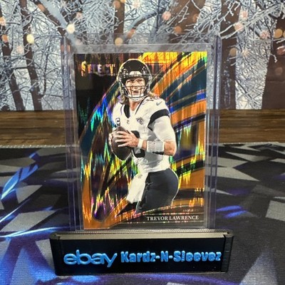 2025 Panini Select - Club Level Trevor Lawrence #229 Orange Shock