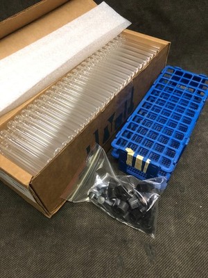 NEW 200+ 13 x 100mm Borosilicate Glass Test Tubes