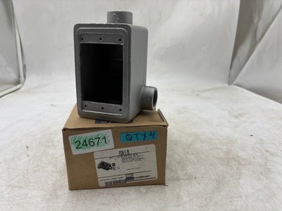 O-Z/Gedney FDR-1-75 3/4'' Cast Device Box ''FDR'' Style 1 Gang Lot of 4
