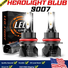 9007 LED Headlight Bulbs Conversion Kit Hi/Lo Beam For Mitsubishi Endeavor 06-11