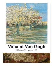 Affiche d'art mural Vincent Van Gogh - Jardin en fleurs 1888 Home Decor