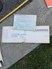 1967 Volkswagen Vw Beetle Instruction and Maintenance Manual Original Rare