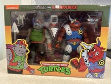NECA Teenage Mutant Ninja Turtles Dirtbag and Groundchuck Action Figure