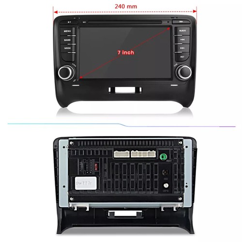 Android13 Radio for Audi TT MK2 8J 2006-2014 w/CarPlay GPS AHD 720P Camera 2+32G - Picture 3 of 9