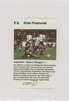 1974 Altenburg Stralsunder Spielkarten WK '74 Hoogtepunten Quartett #F4 04ae