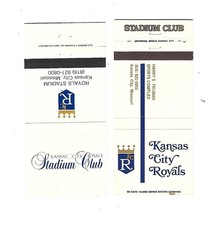 2 Kansas City Royals Stadium Club - Baseball ...