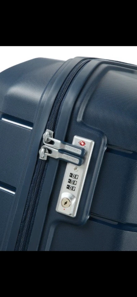 Samsonite Blue Hard Shell Suitcase 74x48x28cm G1, Y658 - Image 4 of 4
