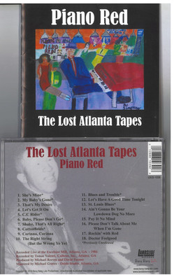 Lost Atlanta Tapes by Piano Red (CD, 2010)