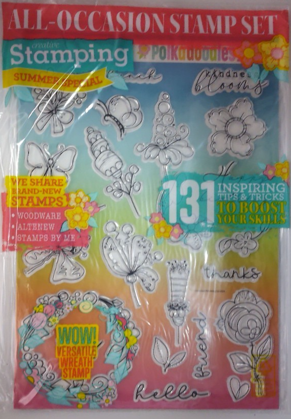 Creative Stamping magazine #160 2026 Summer Special + All-Occasion Stamp set