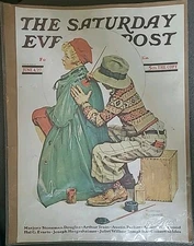 JUNE 4, '27 Norman Rockwell Saturday Evening Post Cover Art Print
