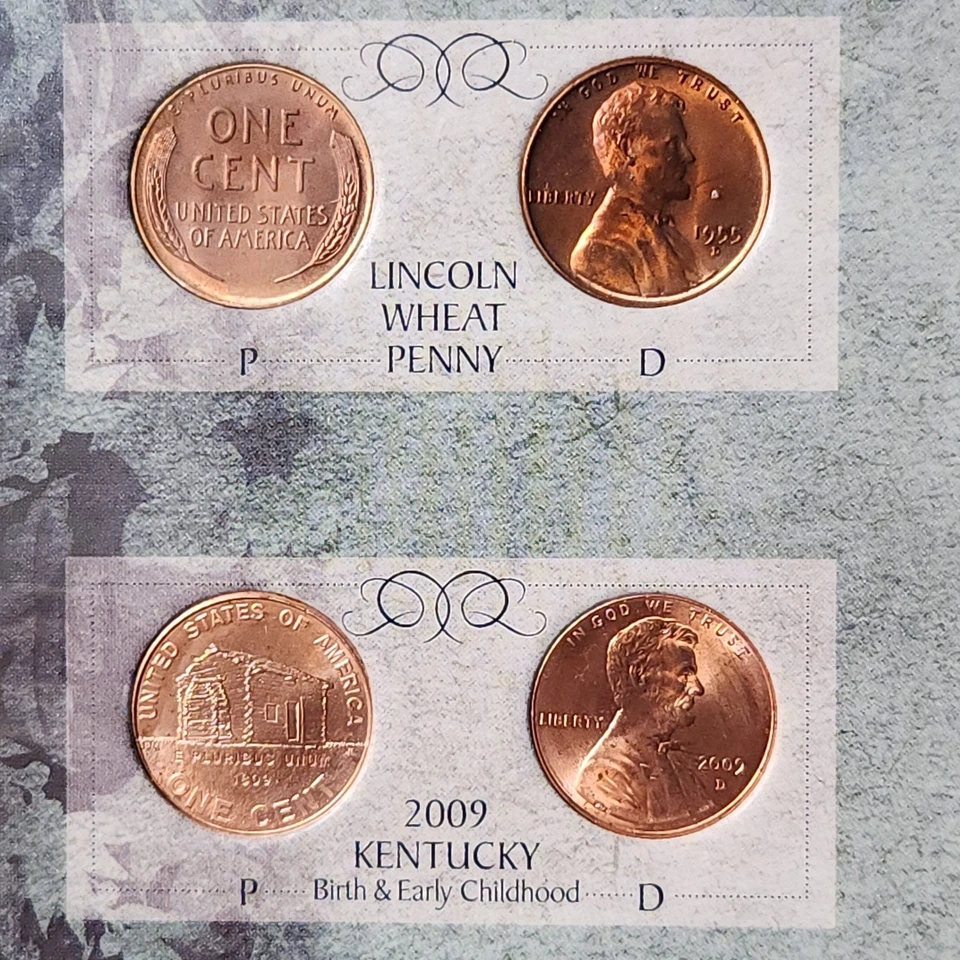 BU Penny Design Collection P & D Mints, Includes 2025 D Lincoln Cent - Z-BU - Image 2 of 4