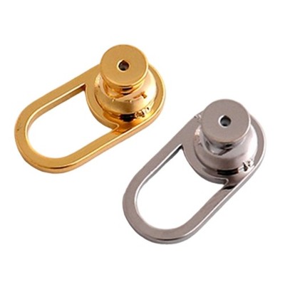 4Pcs Earring Backs Replacements U Shaped Metal Support for Droopy Ears