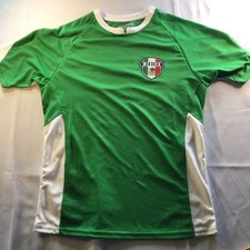 ICON SPORTS MEXICO Soccer Green Short Sleeve Poly Jersey T-Shirt Men's