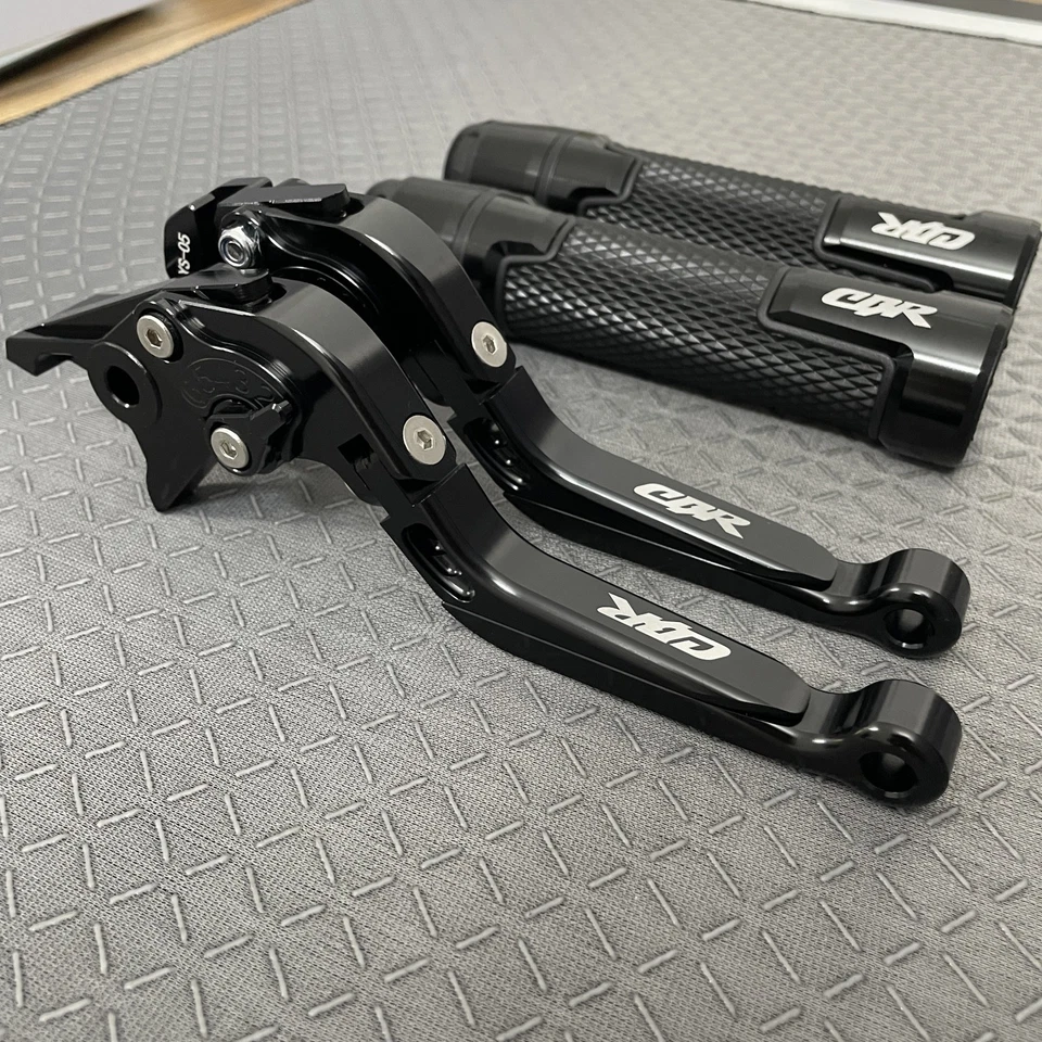 Puños de mano y palanca de embrague de freno de manillar para Honda CB650R CBR650R CB650FCBR650F Foto 2 de 4