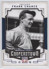 2015 Panini Cooperstown Blue 12/25 Frank Chance #33 HOF y0i