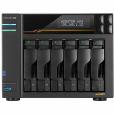 NEW ASUS AS6806T Asustor Lockerstor 6 Gen3 Bay NAS AMD Ryzen Quad-Core 2.3 GHz