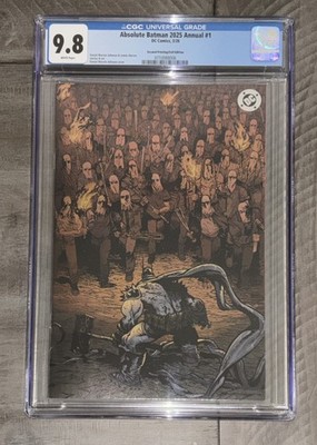 Absolute Batman Annual #1 - CGC 9.8  2026 Second Printing Foil Variant 2nd print