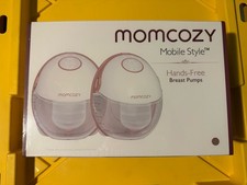 Momcozy M6 BP315 Mobile Style Hands-Free Double Electric Breast Pump Set W/ Case