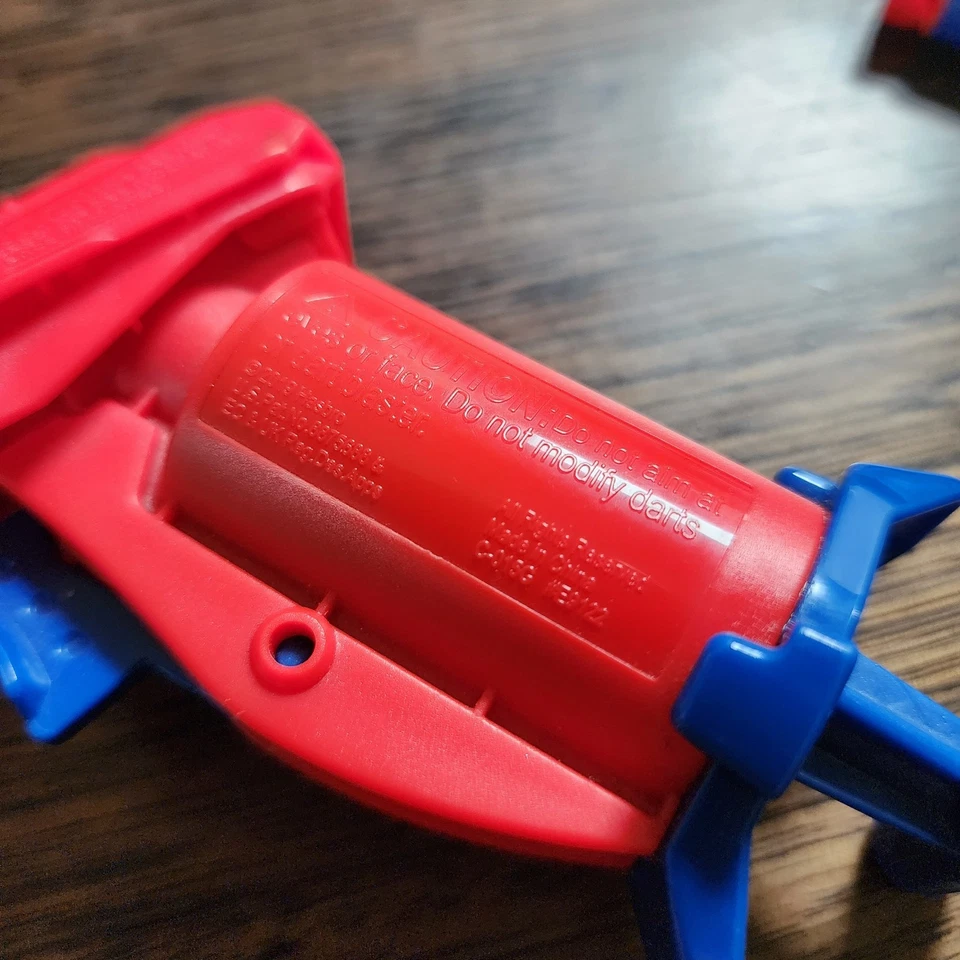 Hasbro Nerf Style Connect 4 Red Blaster With 4 Bullets Free Shipping Australia - Image 3 of 4