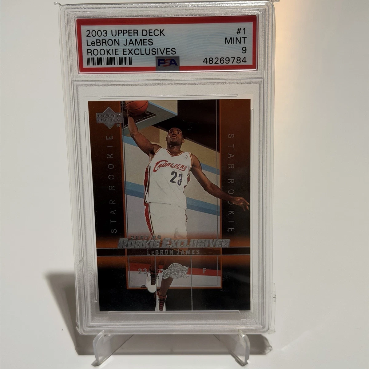 LeBron James Basketball Grade 9 Rookie Sports Trading Cards