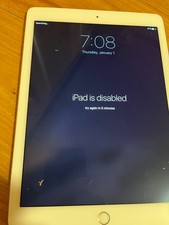 Apple Ipad Air Gold Wifi Locked A 1567 Untested