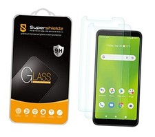  2 Pack Designed for Cricket Debut Smart Tempered Glass Screen Protector,
