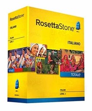 Learn Italian: Rosetta Stone Italian - - CD-ROM, by Rosetta Stone - Very Good