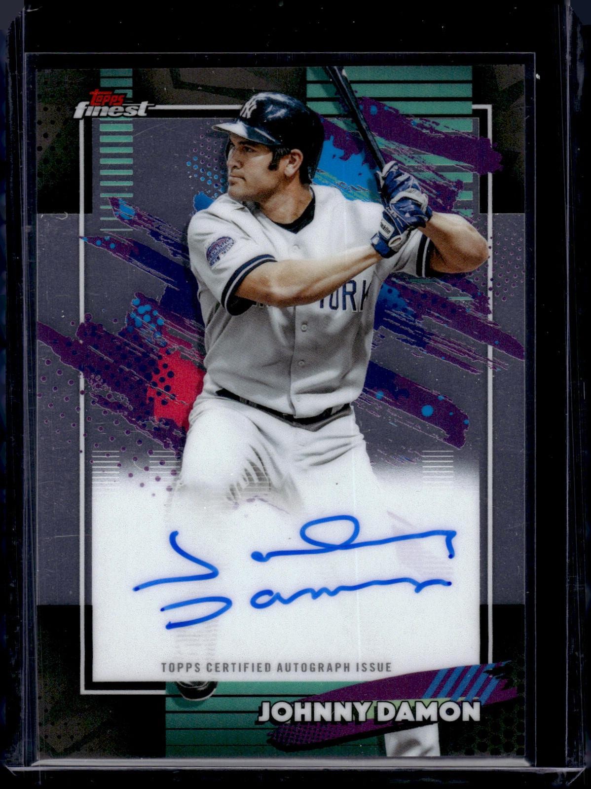 2026 Finest #FA-JDA Johnny Damon Finest Autographs