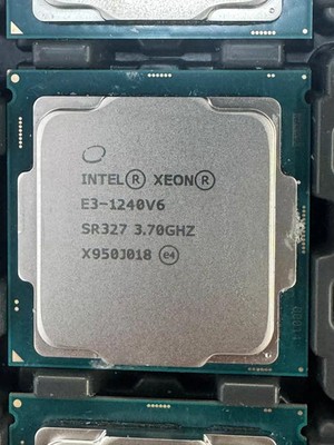 Intel Core Xeon E3-1240 v6 LGA1151 4 core 3.7GHz 8MB SR327 CPU Processor