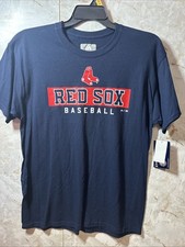 Boston Red Sox T-Shirt Blue Mens Size Large NWT